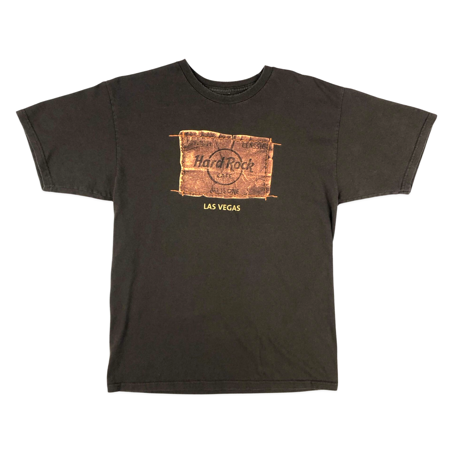 Vintage Brown Hard Rock Café Tee M