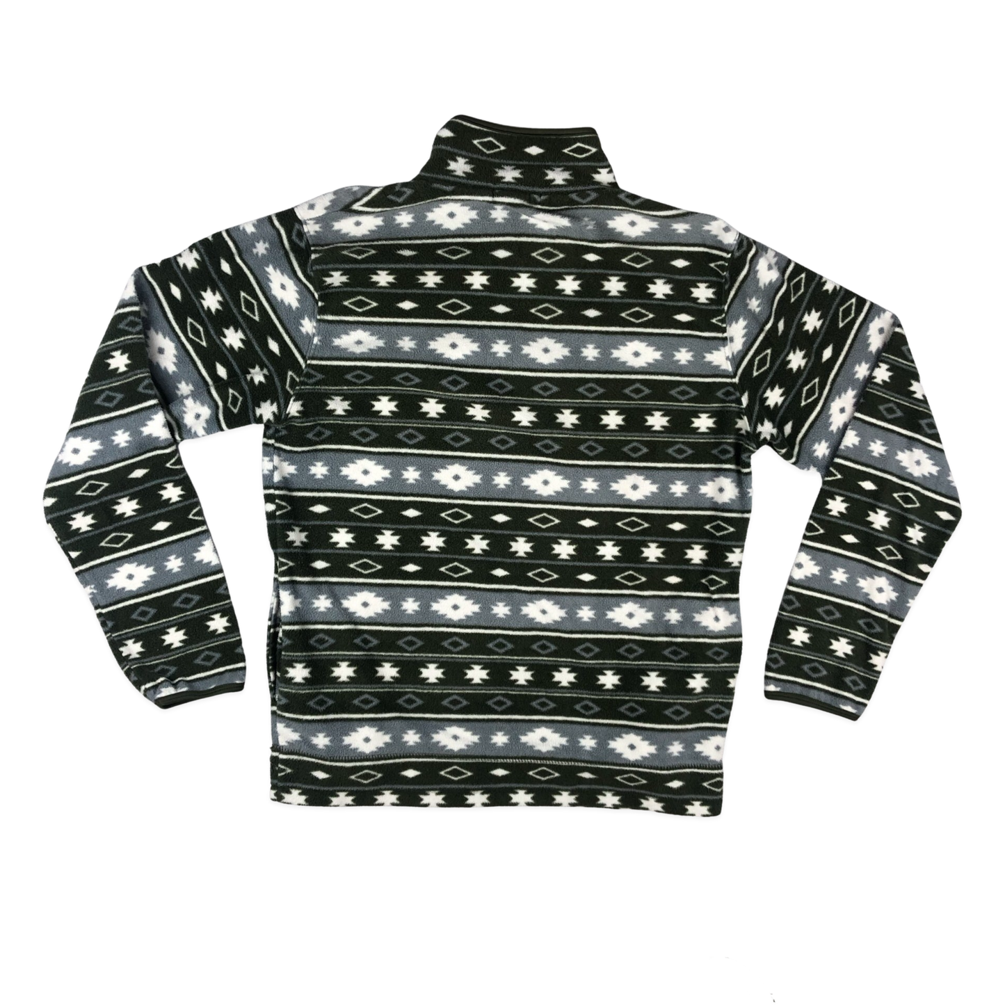 Vintage Aztec Pattern Print Fleece M