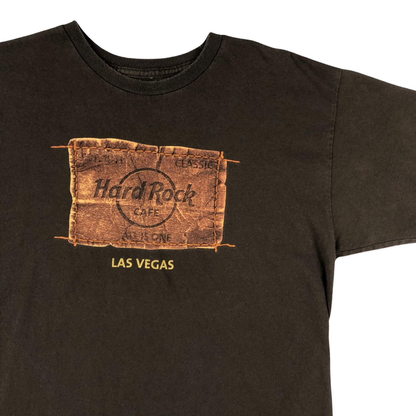 Vintage Brown Hard Rock Café Tee M