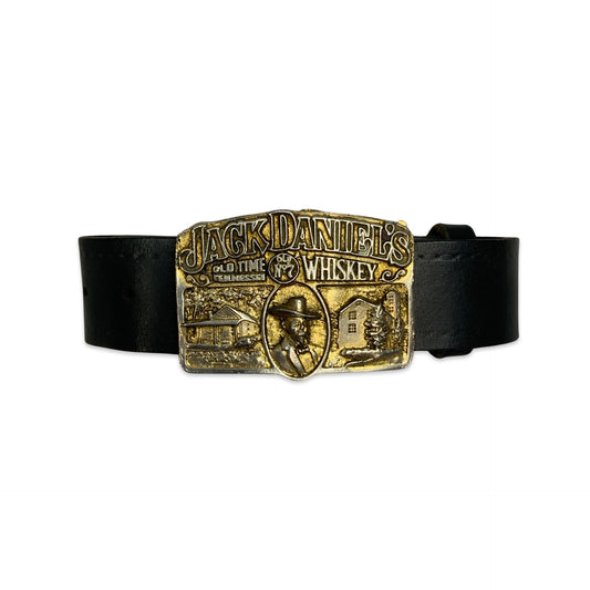 Vintage Jack Daniels Black & Brass Belt