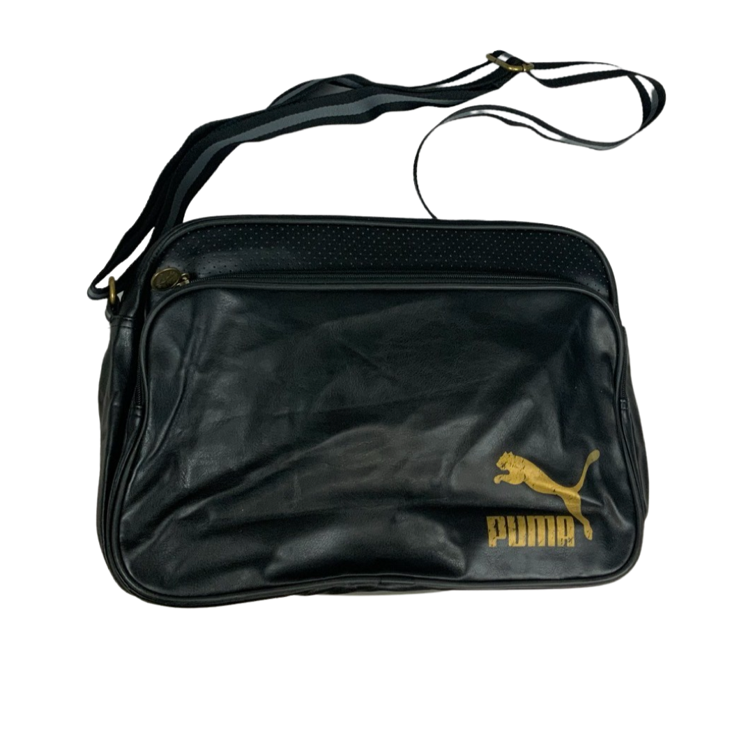 Puma shoulder cheap bag gold