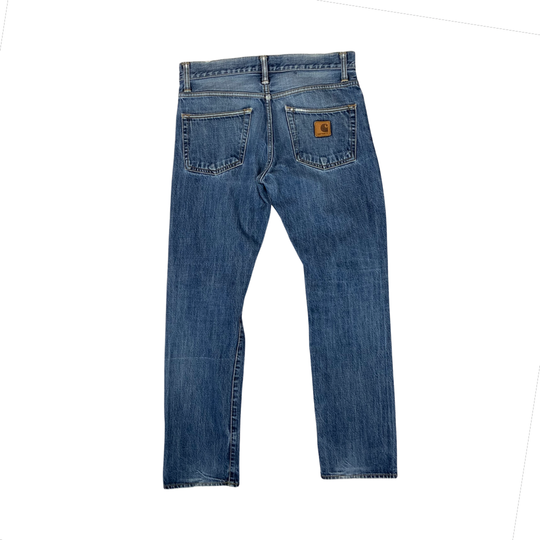 Vintage Y2K Carhartt Men's Blue Jeans W32L31