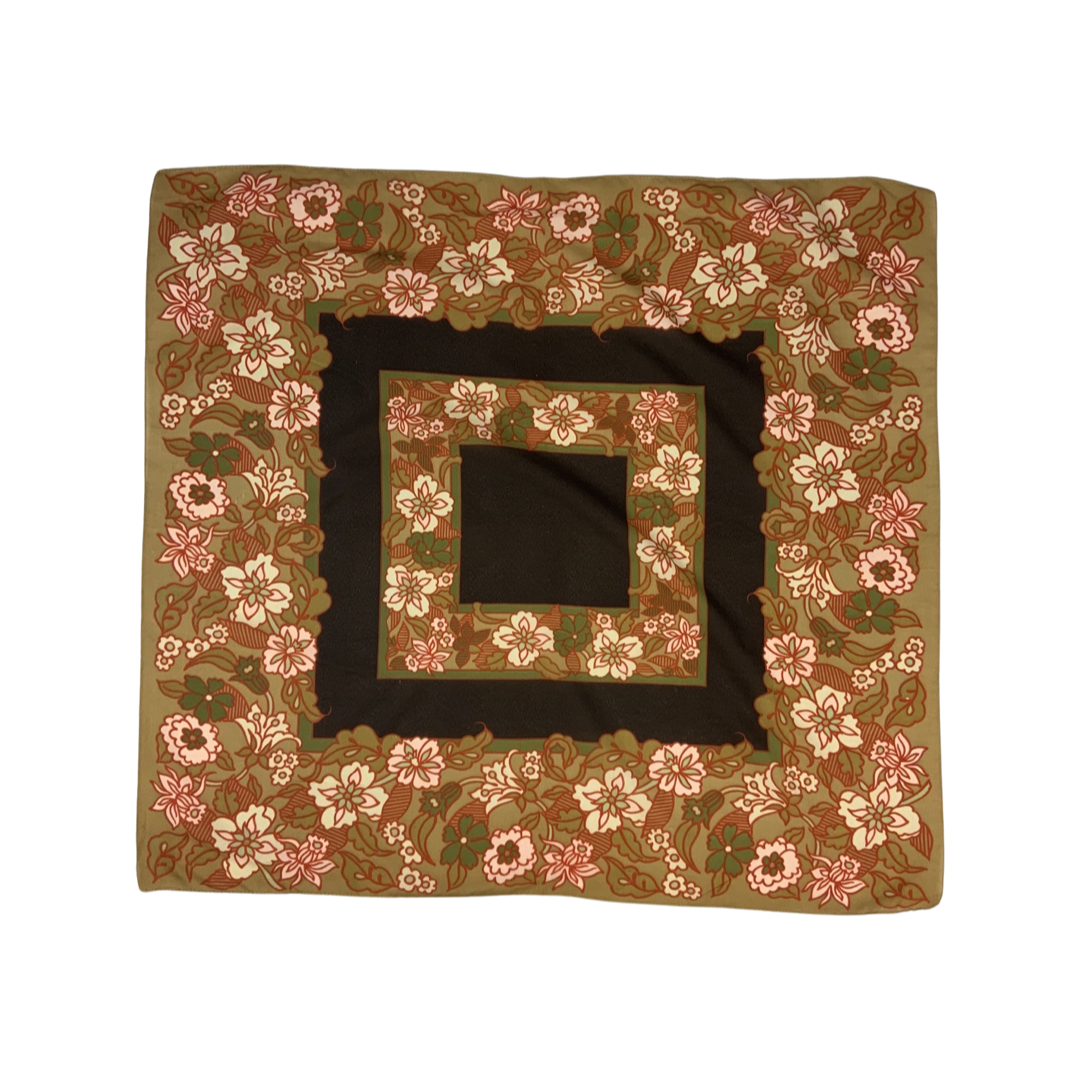 Vintage Floral Scarf