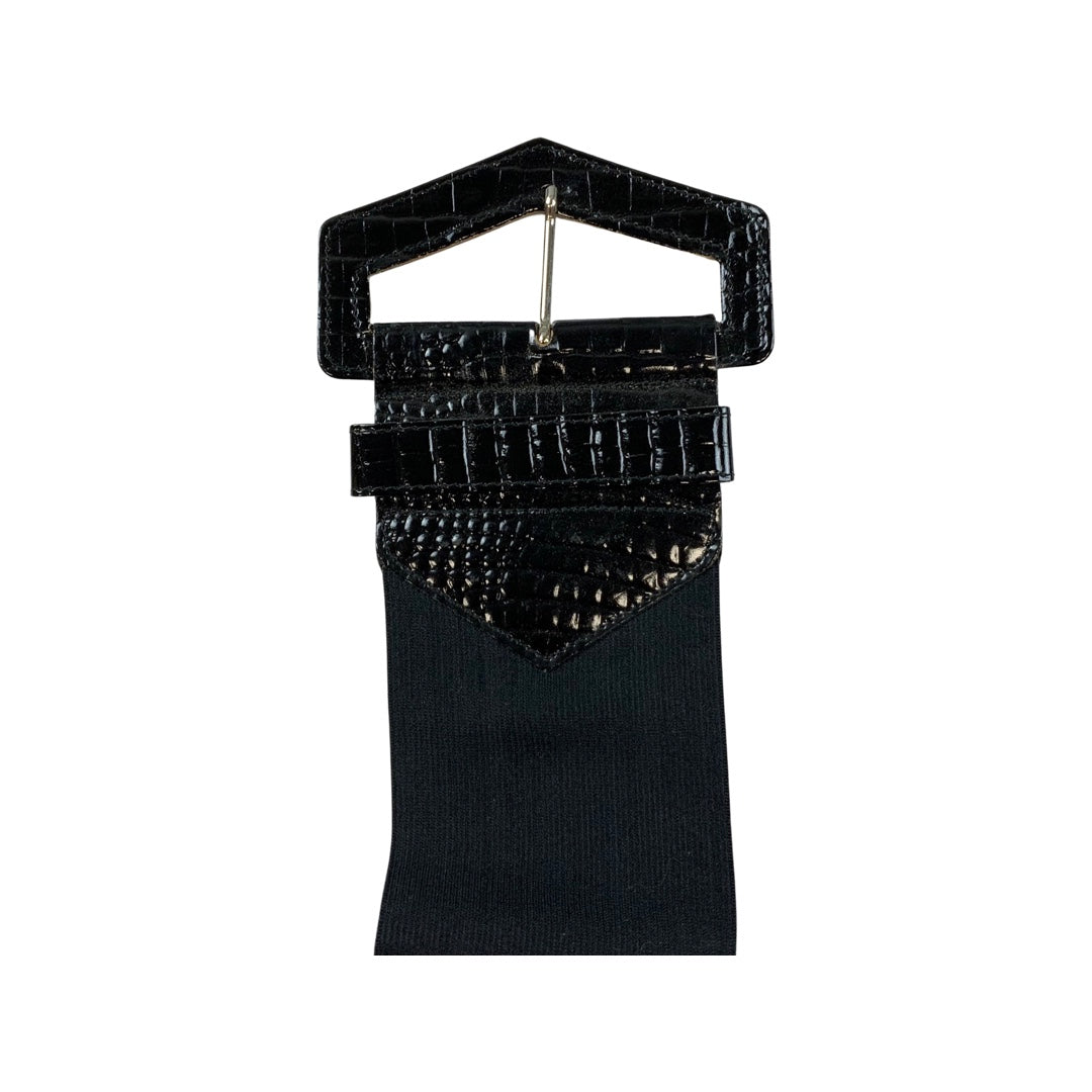 Vintage 80s Oversized Elastic Belt