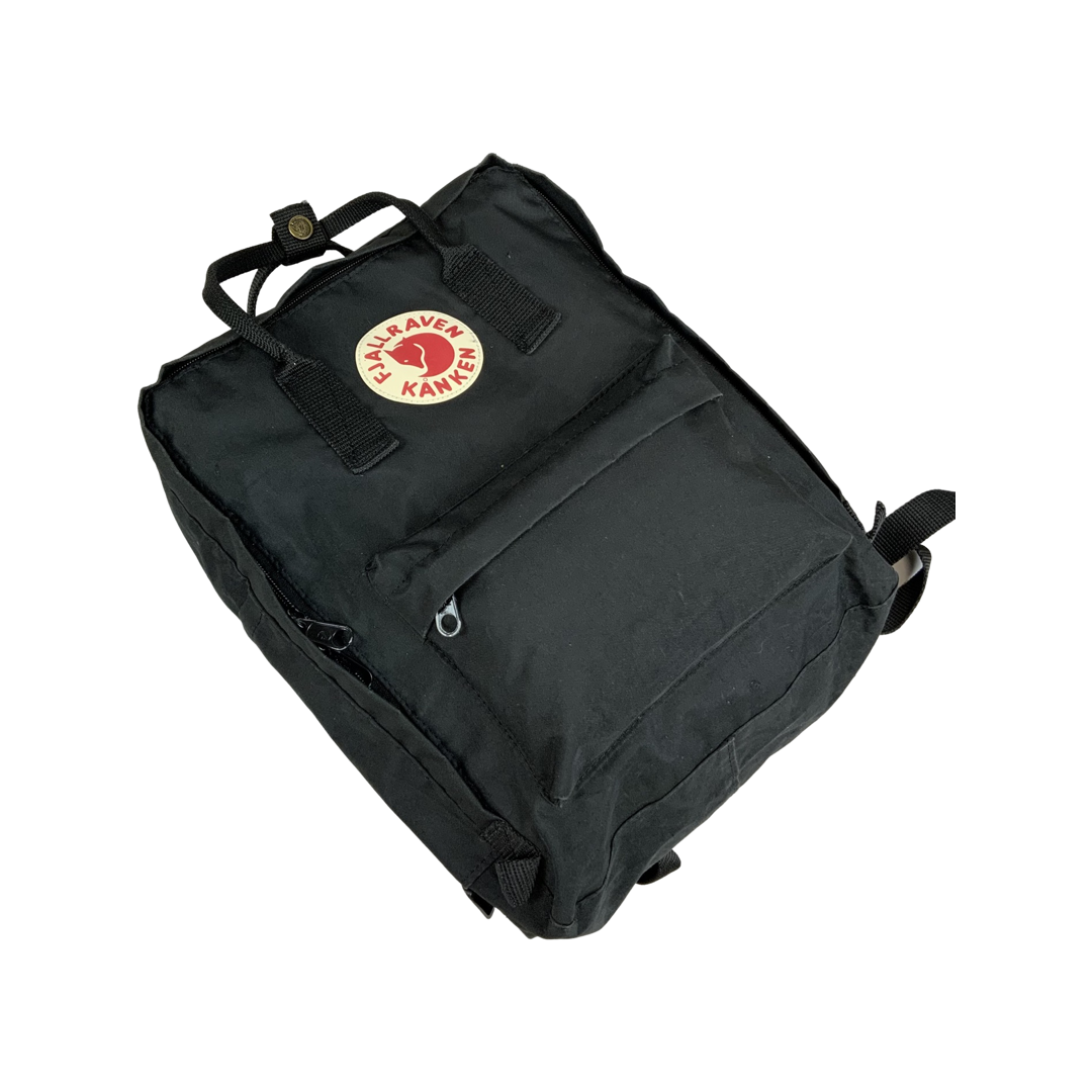 Vintage Black Fjallraven Kanken Backpack