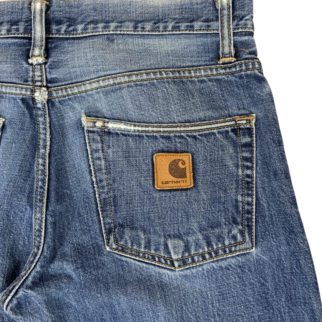 Vintage Y2K Carhartt Men's Blue Jeans W32L31