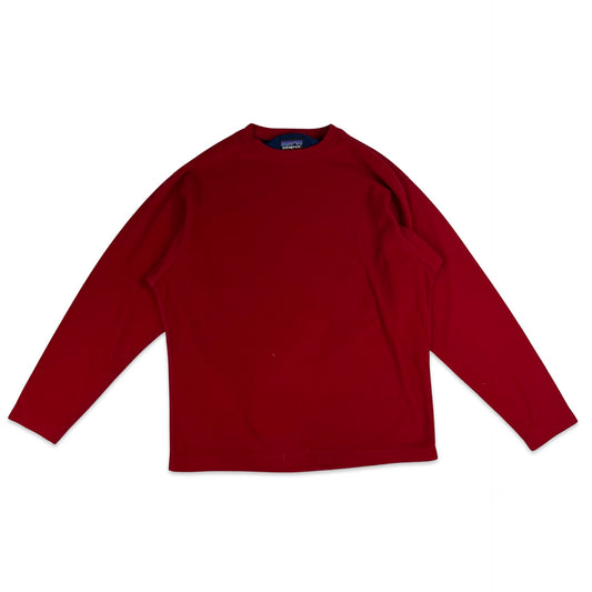 Vintage Patagonia Pullover Fleece Red Medium L XL