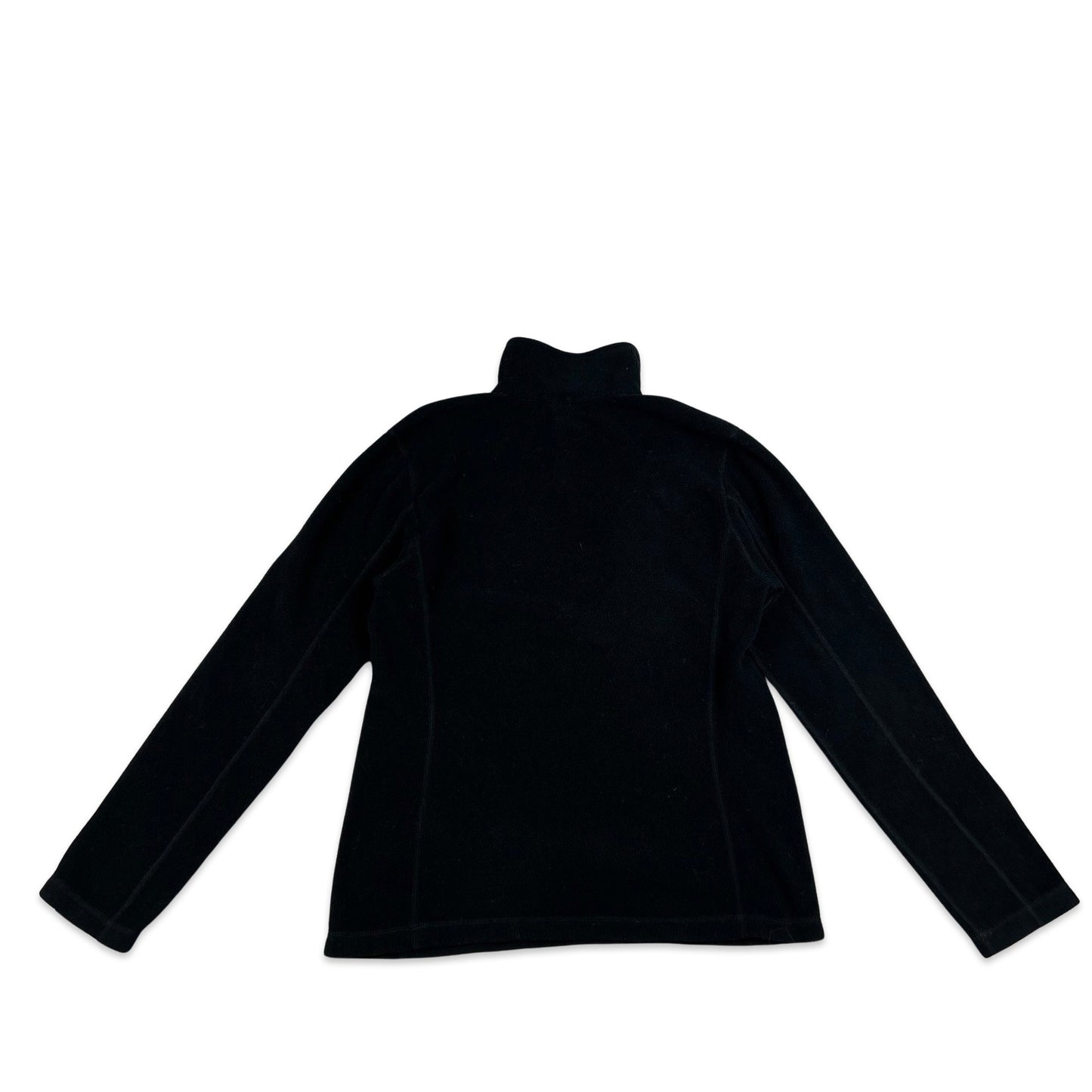Vintage Patagonia Quarter Zip Fleece Black 10 12 14