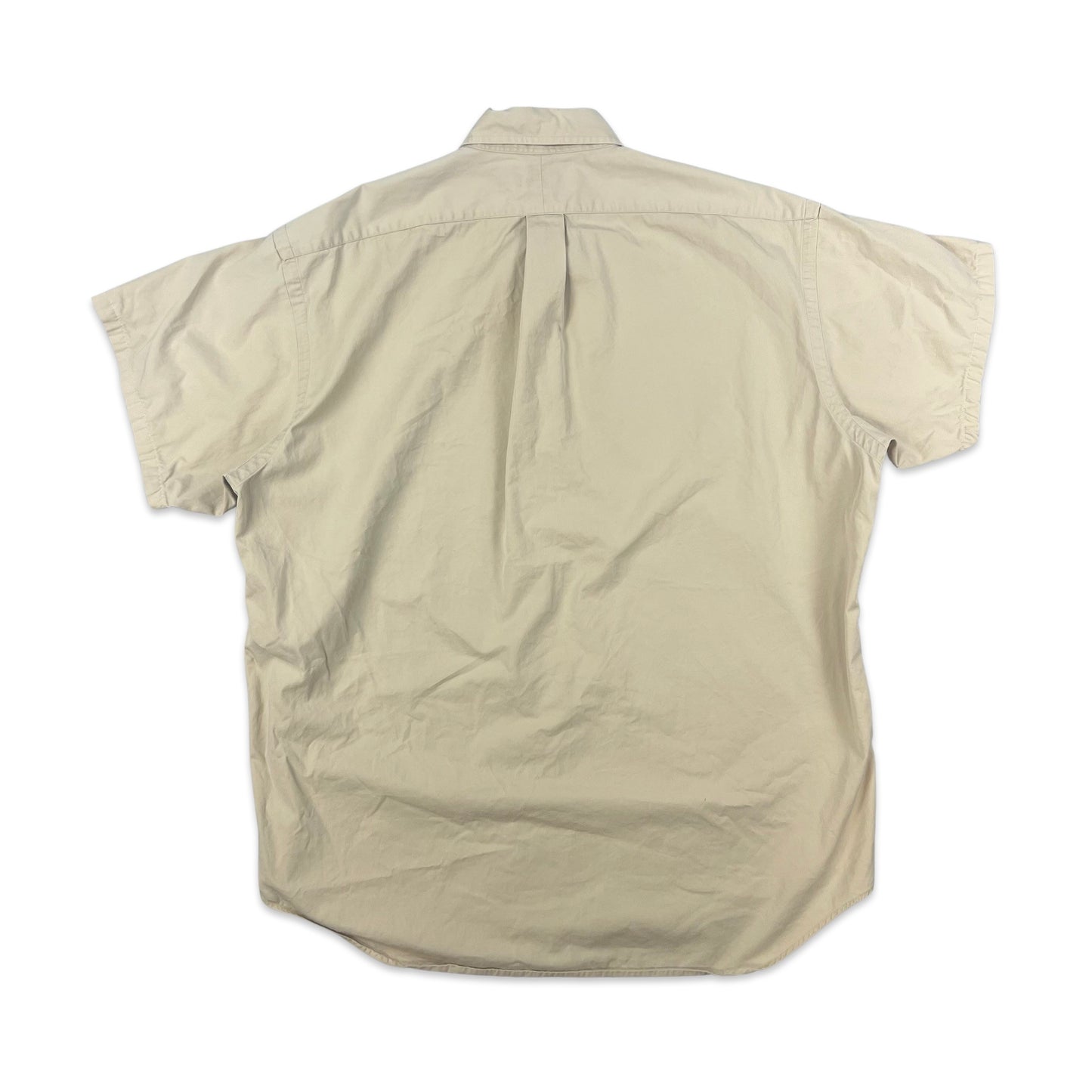 90s 00s Vintage Ralph Lauren Shirt Beige L XL