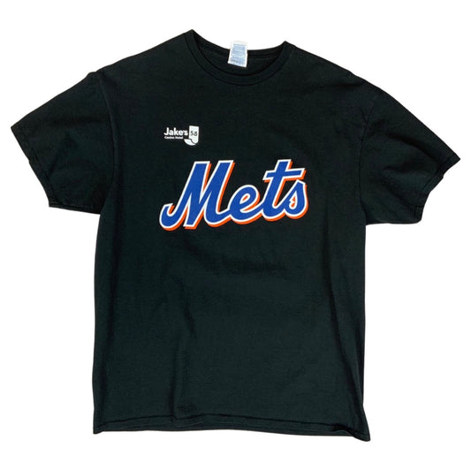 Vintage USA Mets Black T-Shirt M