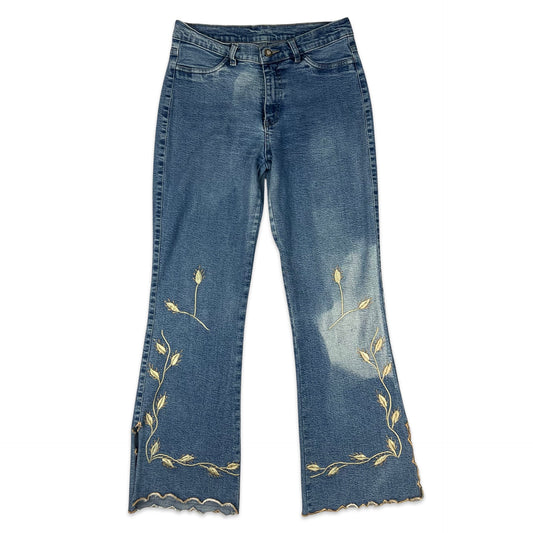 Vintage Y2K Flared Jeans Blue W26 L28