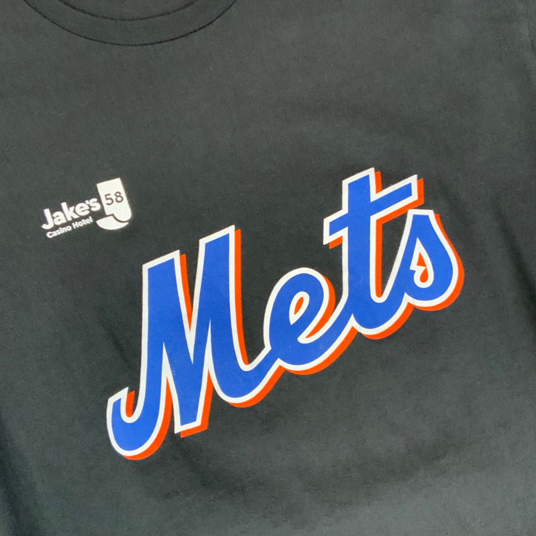 Vintage USA Mets Black T-Shirt M