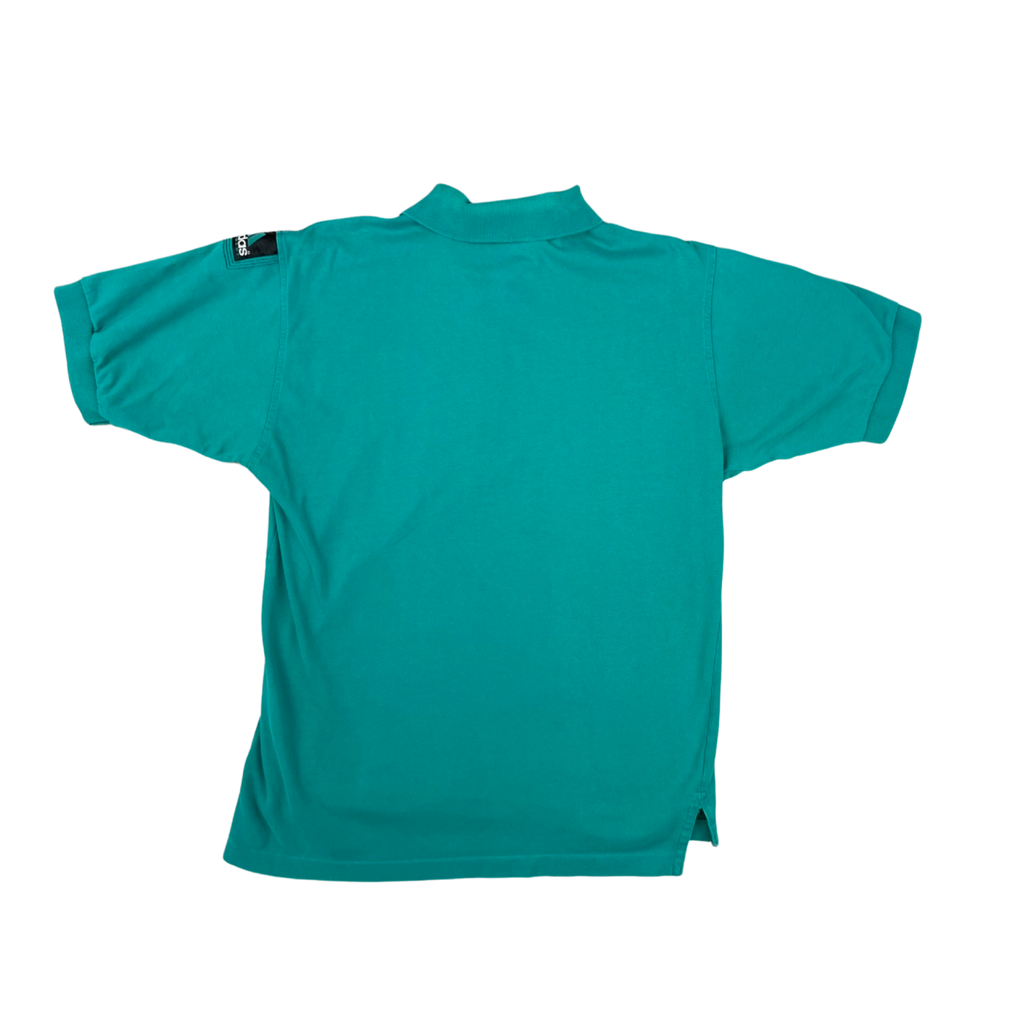 Vintage 90s Adidas Equipment Turquoise Polo Shirt L