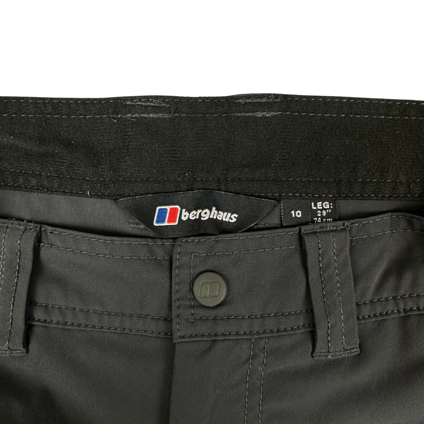 Preloved Berghaus Black Cargo Trousers 10 12
