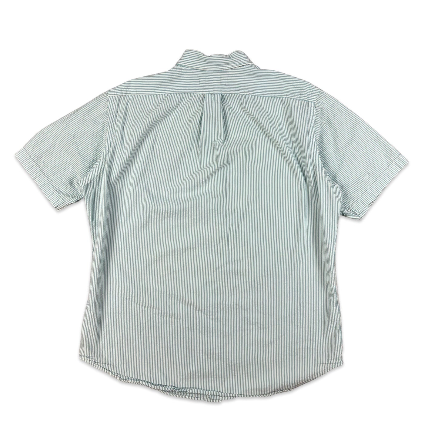 00s Vintage Ralph Lauren Stripe Shirt Blue White L XL
