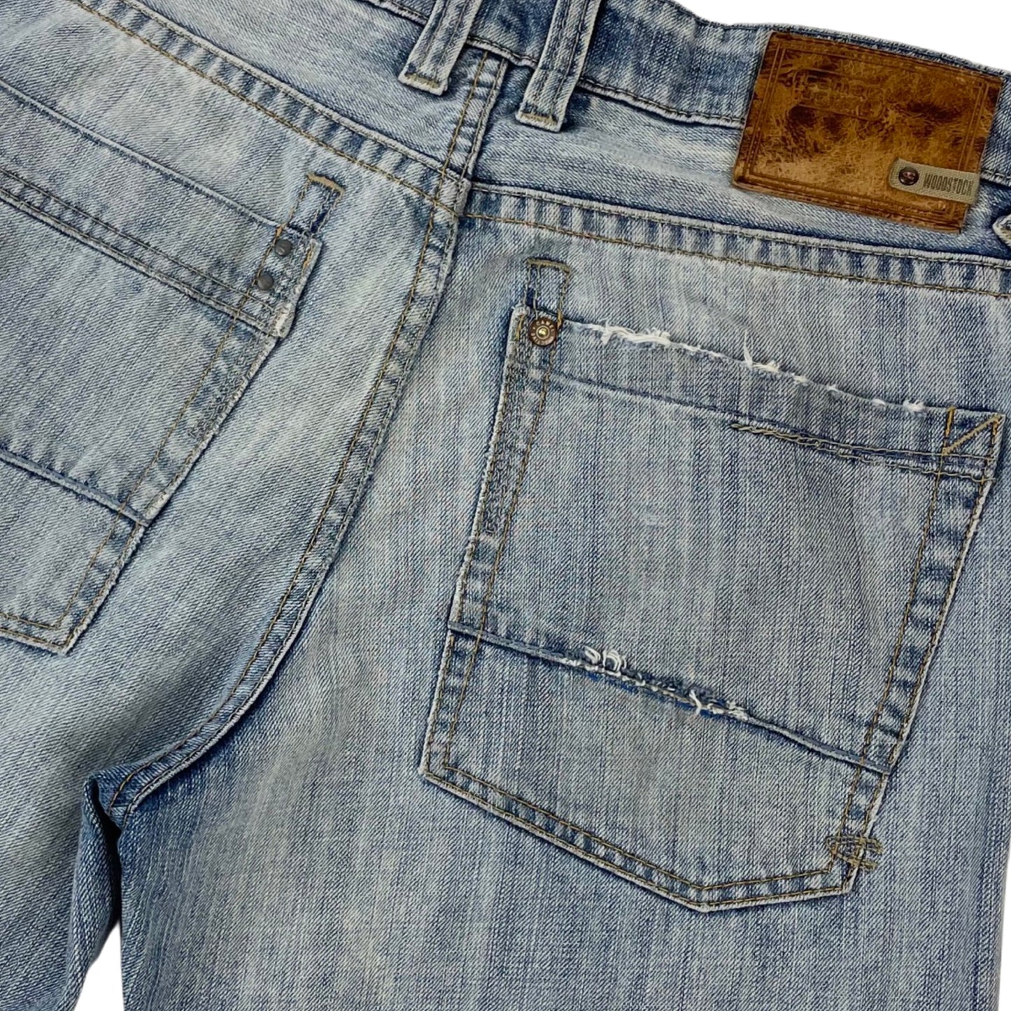 Vintage Y2K Camel Active Light Wash Denim Jeans W32L34