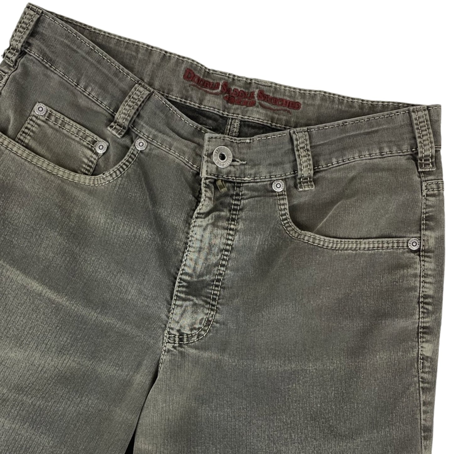 Vintage Grey Wash Denim Jeans W34L30