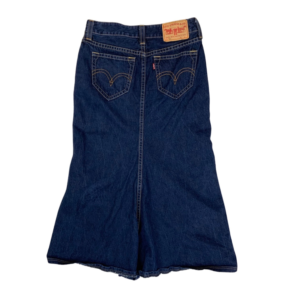 Levis denim skirt vintage hotsell