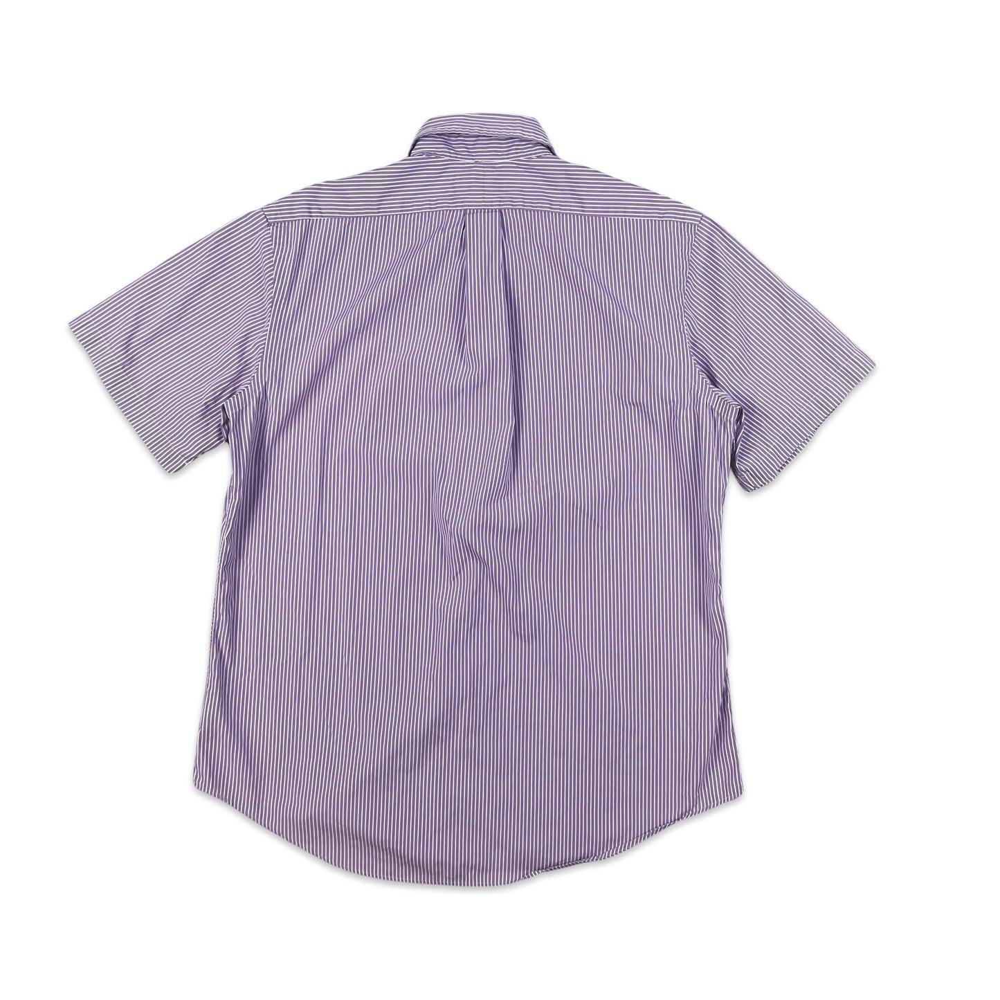 00s Vintage Ralph Lauren Stripe Shirt Purple White L XL