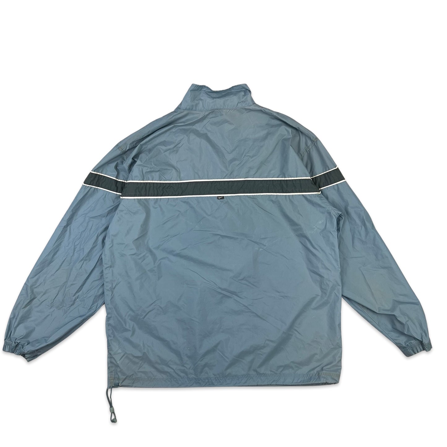 Vintage 90s Nike Windbreaker Jacket Blue Size Large