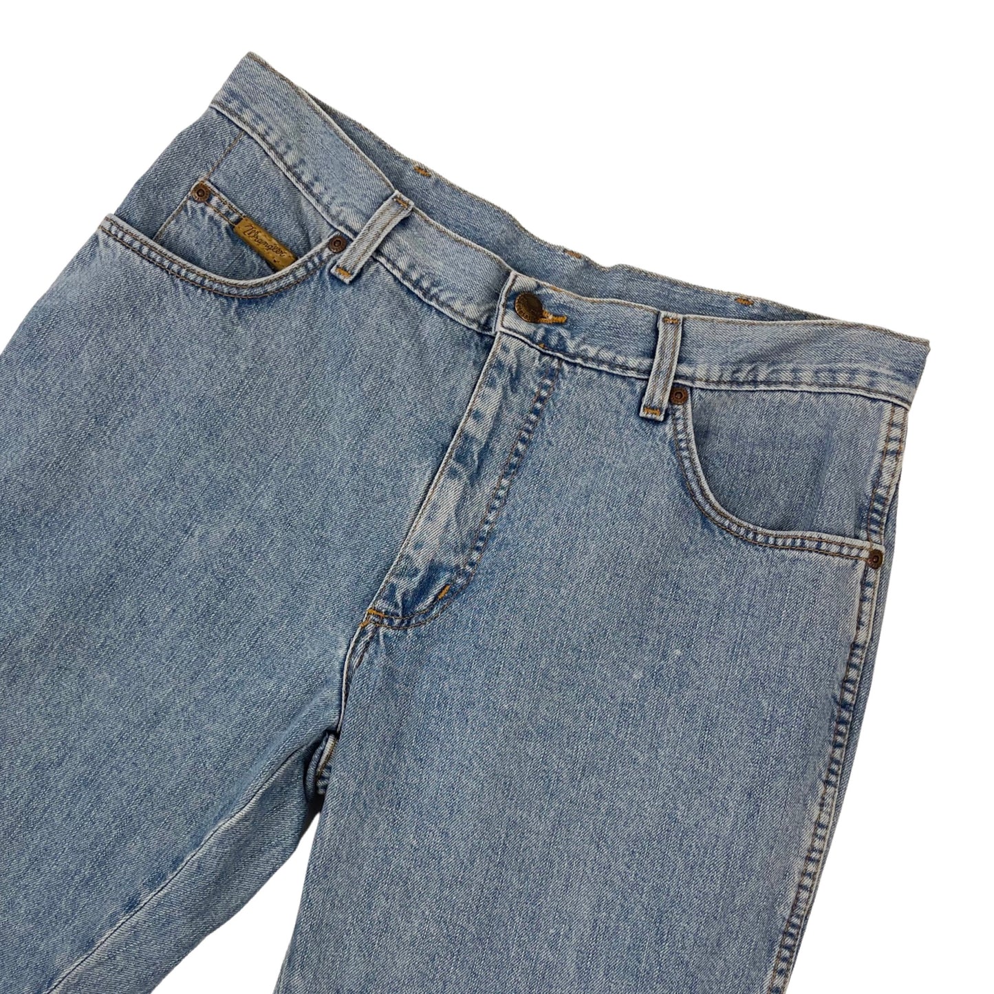 Vintage Wrangler Denim Jeans Light Blue W34L30