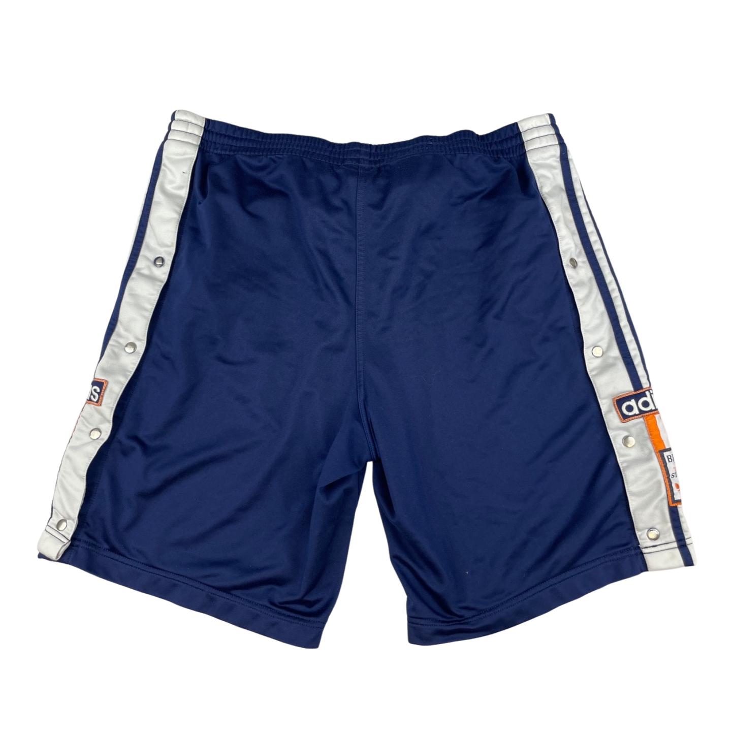 Vintage 90s Adidas Navy Orange Shorts XXL