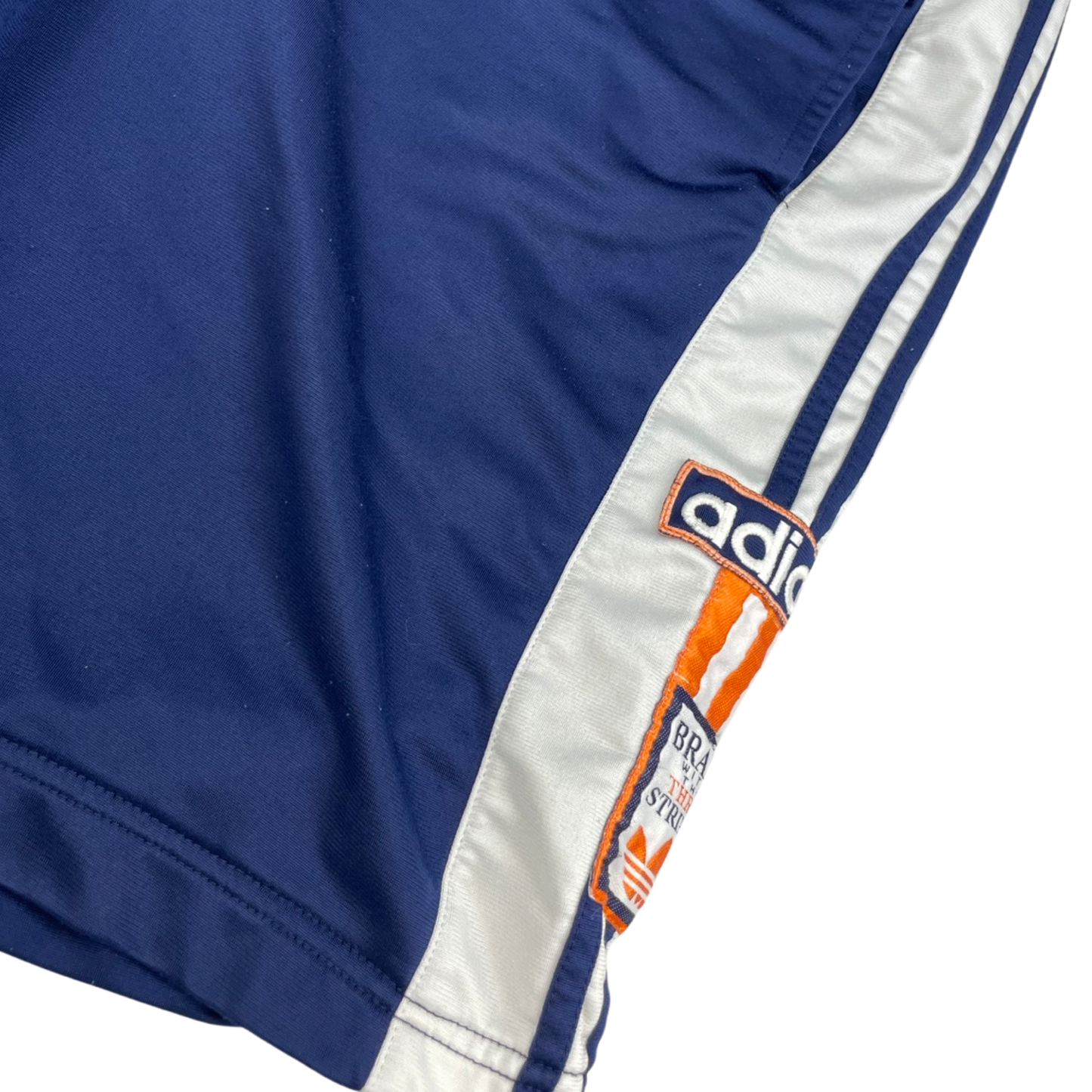 Vintage 90s Adidas Navy Orange Shorts XXL