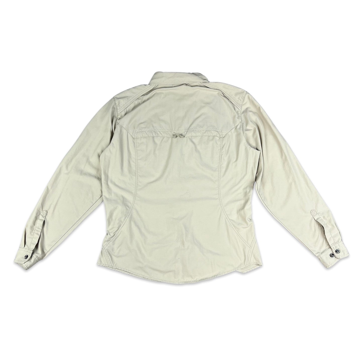 00s Cream Jack Wolfskin Shirt 14 16