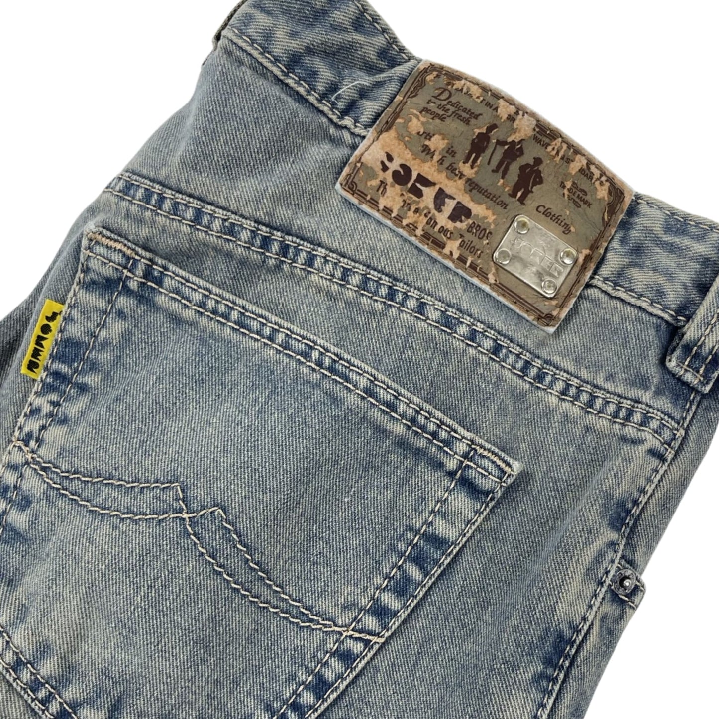 Vintage Light Wash Denim Jeans W36L34