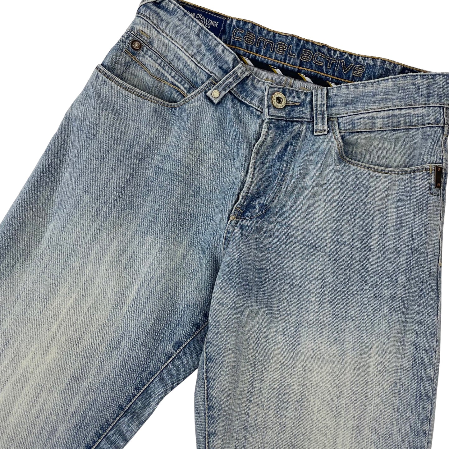 Vintage Y2K Camel Active Light Wash Denim Jeans W32L34