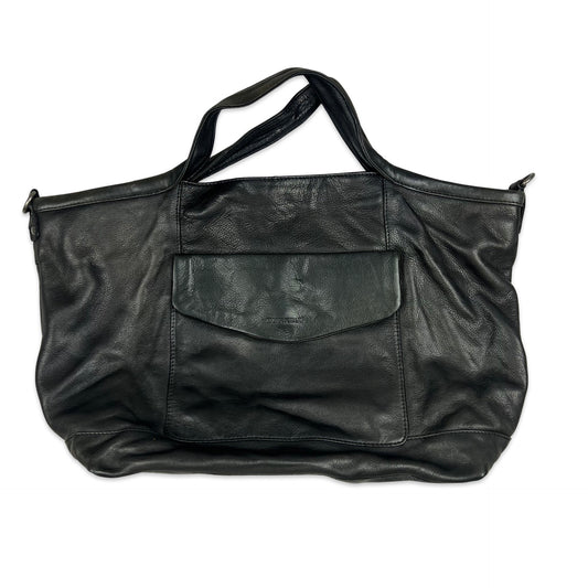 Vintage Y2K Black Burkely Hobo Handbag