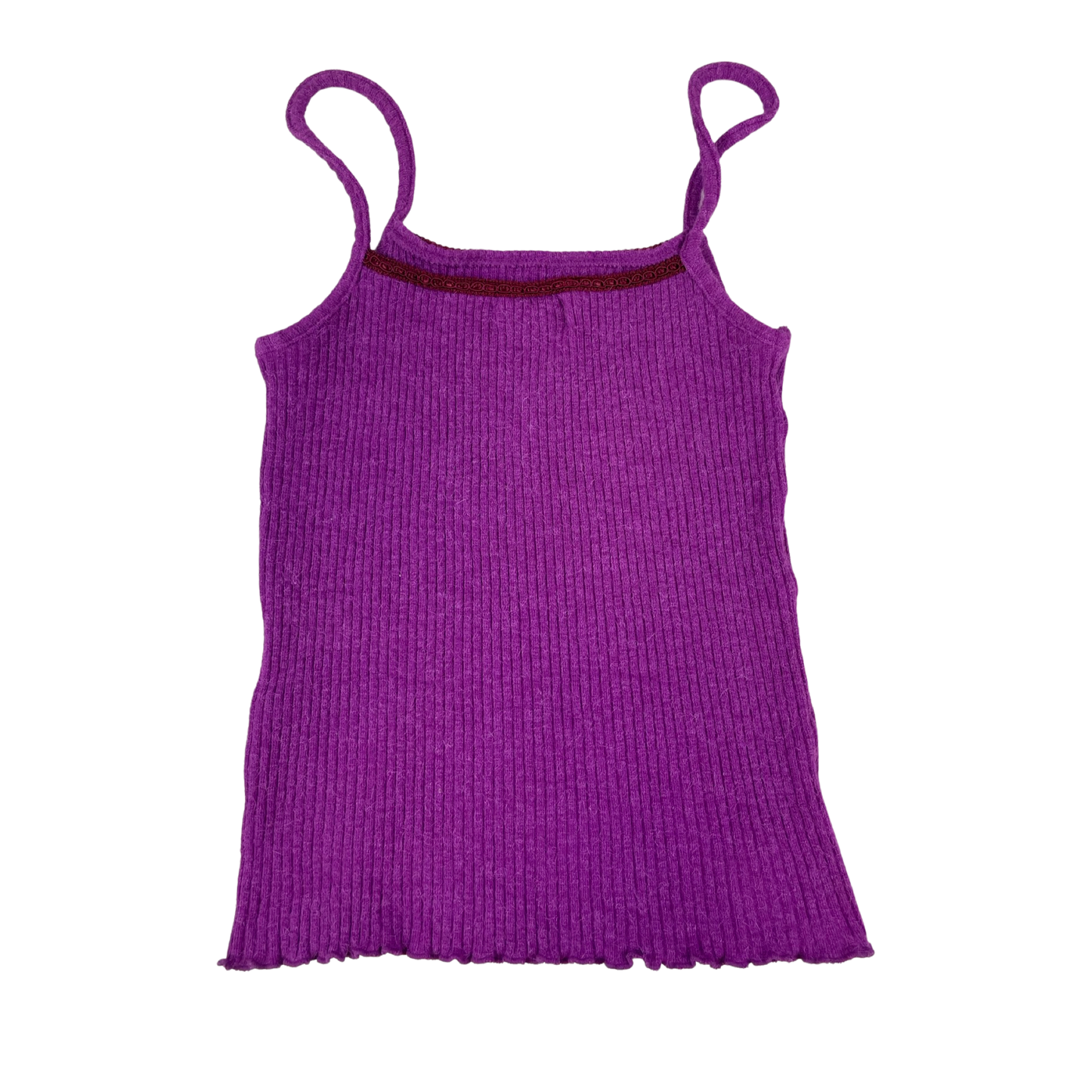 Vintage Ribbed Purple Spaghetti Top 6