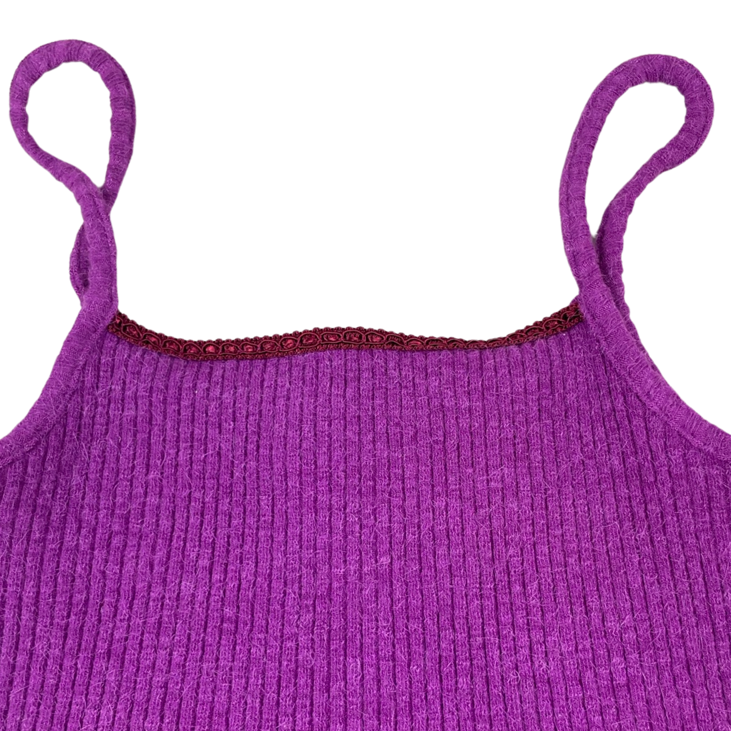 Vintage Ribbed Purple Spaghetti Top 6