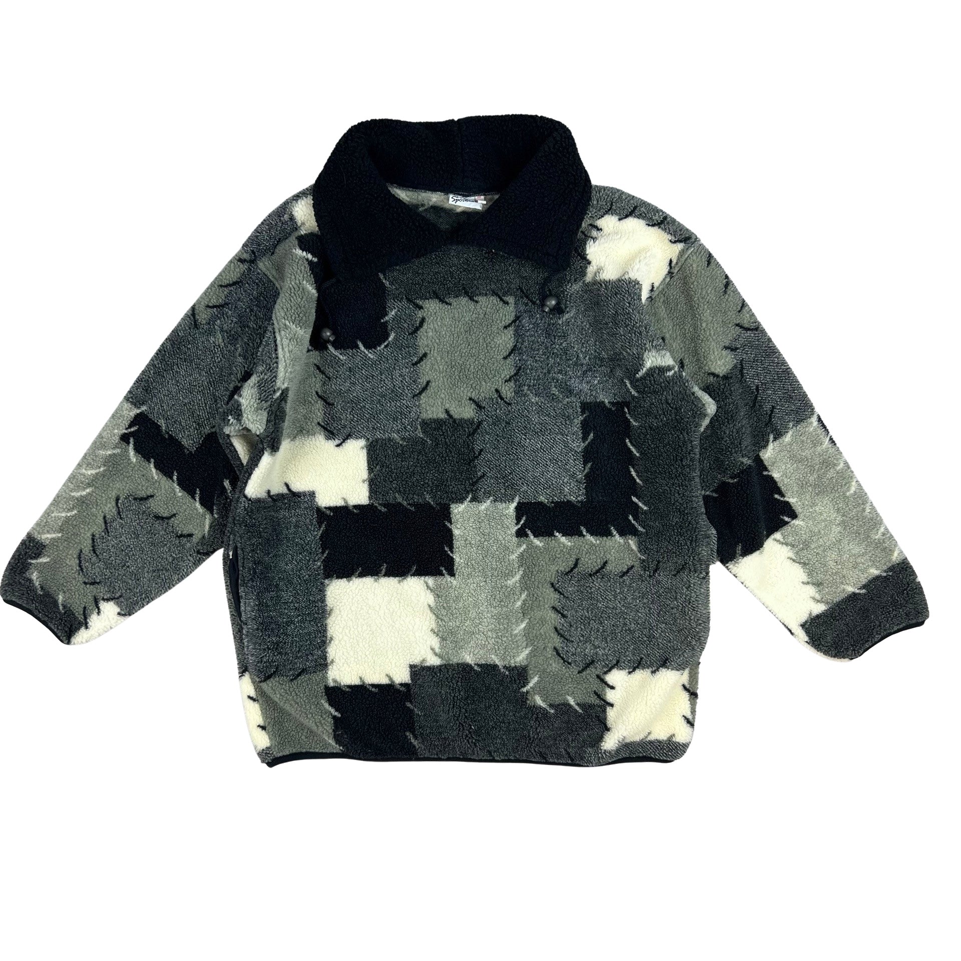 Vintage clearance patterned fleece