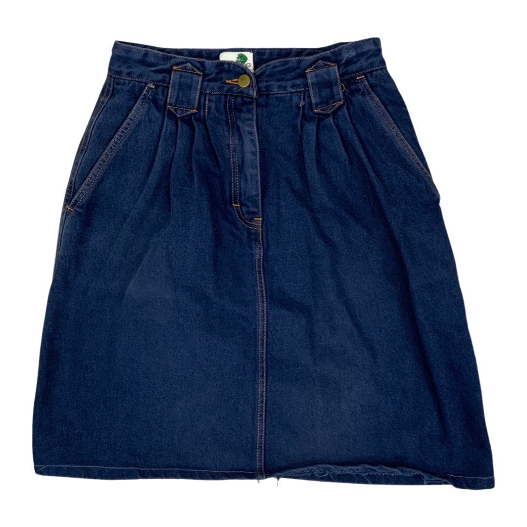 Vintage 90s Blue Denim Skirt 10