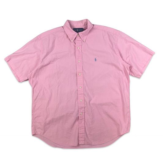 00s Vintage Ralph Lauren Shirt Pink L XL 2XL