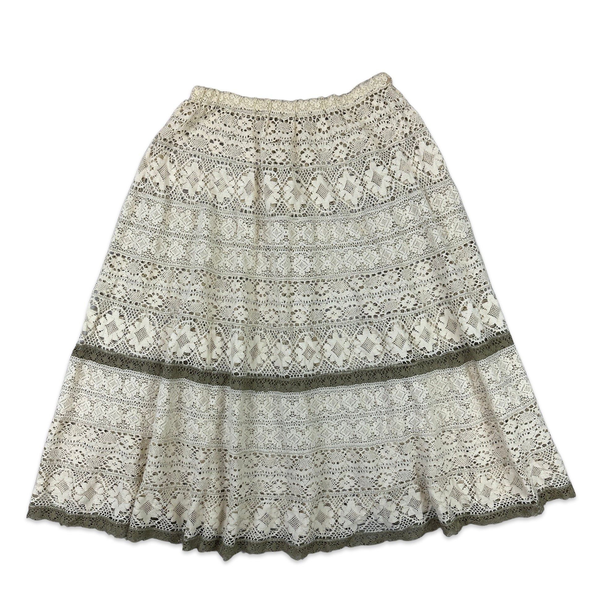 70s 2024 tiered skirt