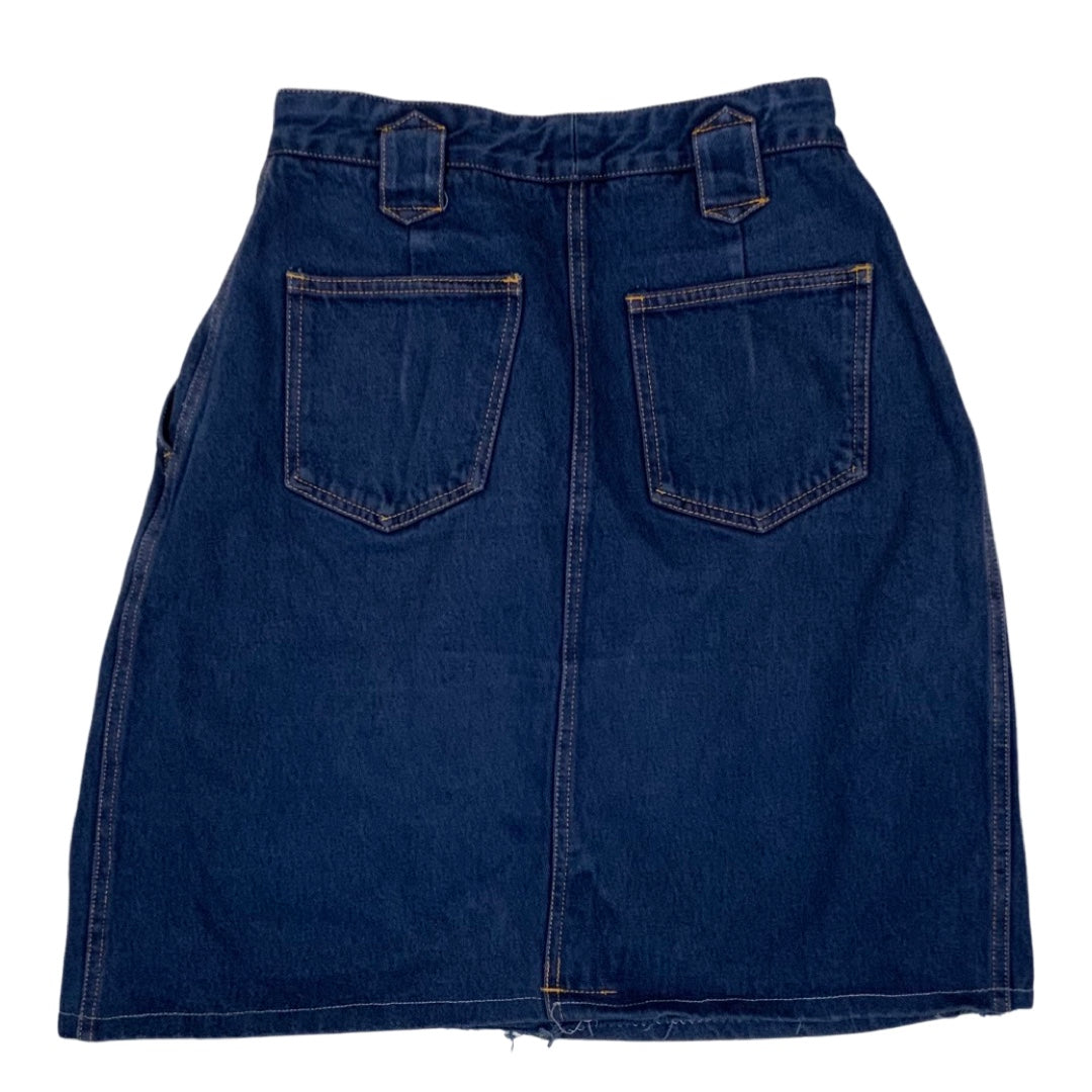 Vintage 90s Blue Denim Skirt 10