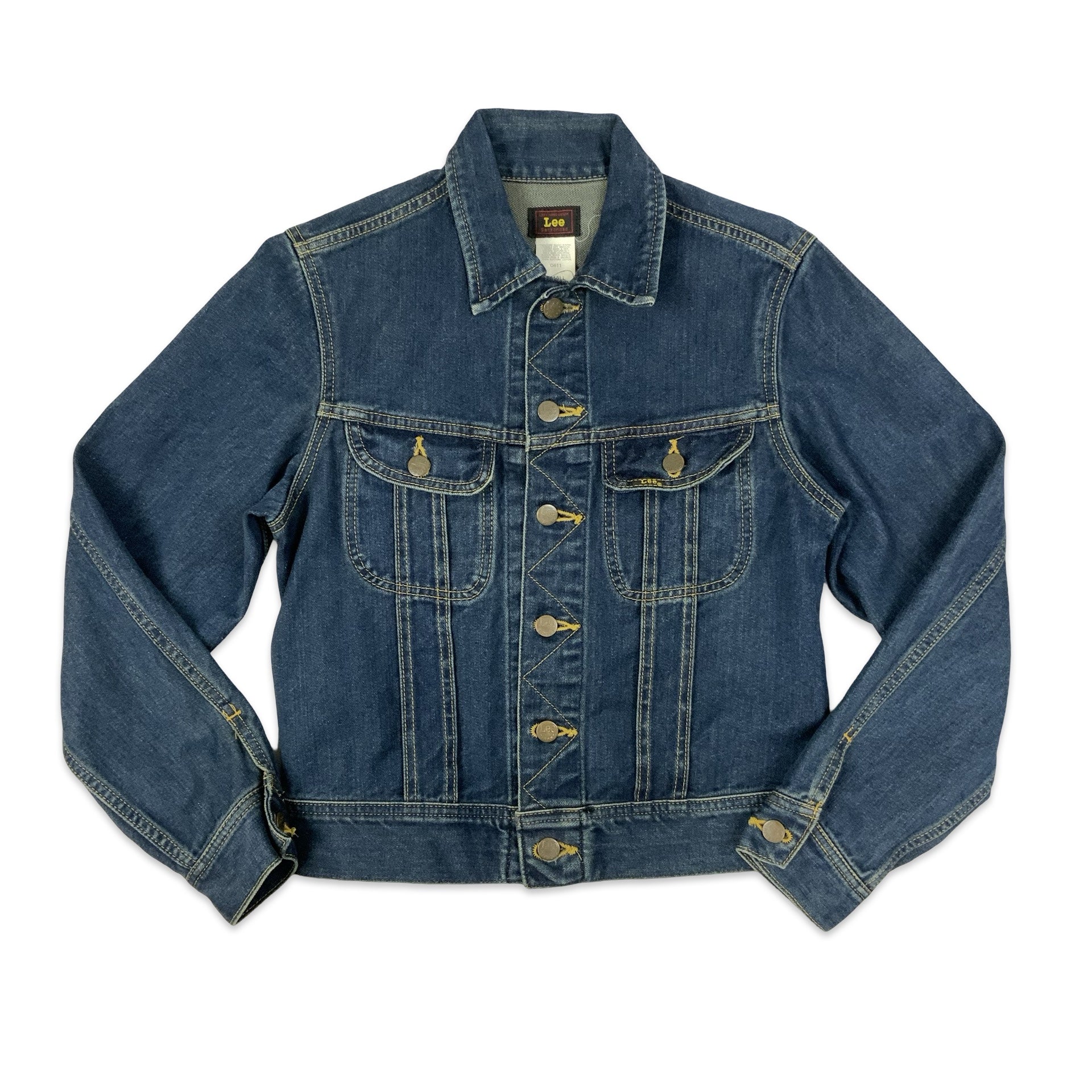 Vintage Lee denim jean top trucker jacket