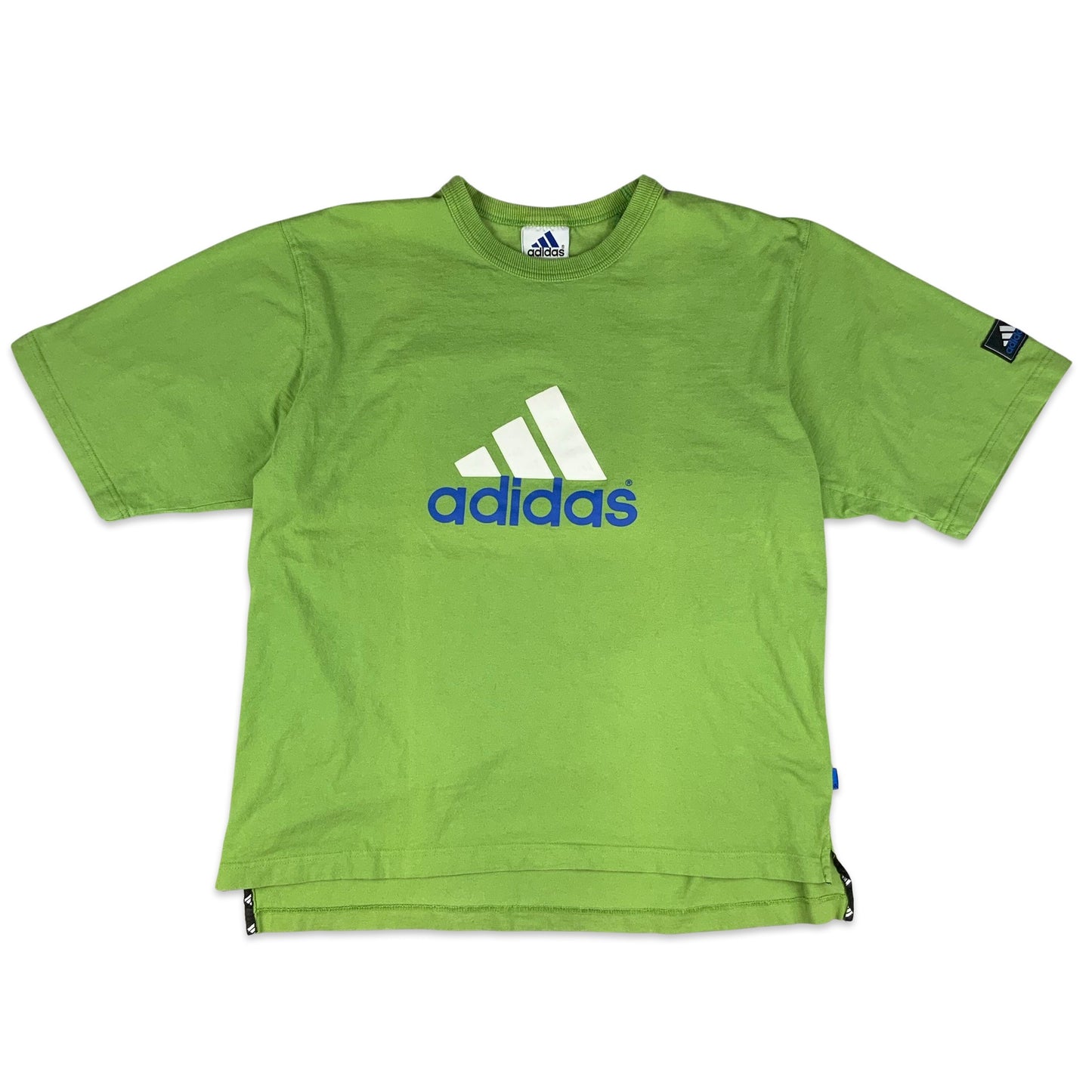 Vintage Green Adidas Tee S M L