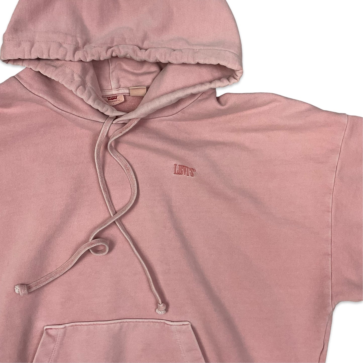 Levi's Pink Faded Pullover Hoodie XXL 3XL