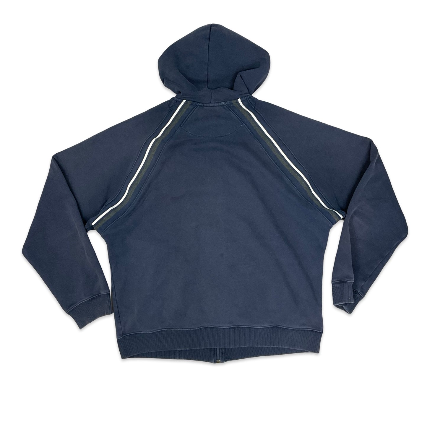 Y2K Nike Navy Zip-up Hoodie M L