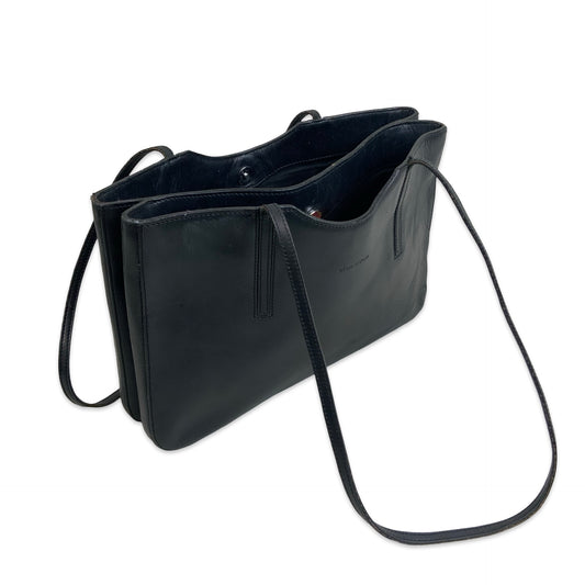 90s Marc O’Polo Black Leather Shoulder Bag