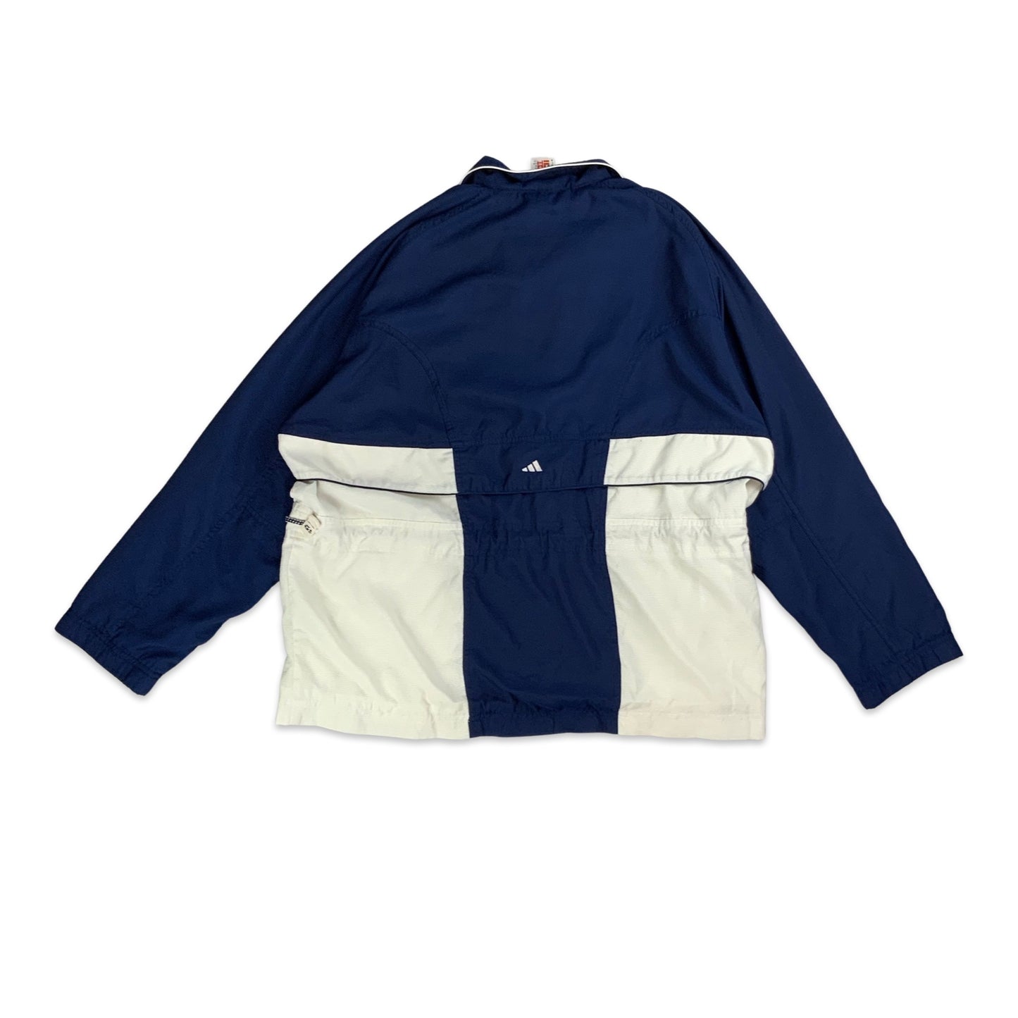 90s Y2K Blue & White Adidas Track Jacket XL