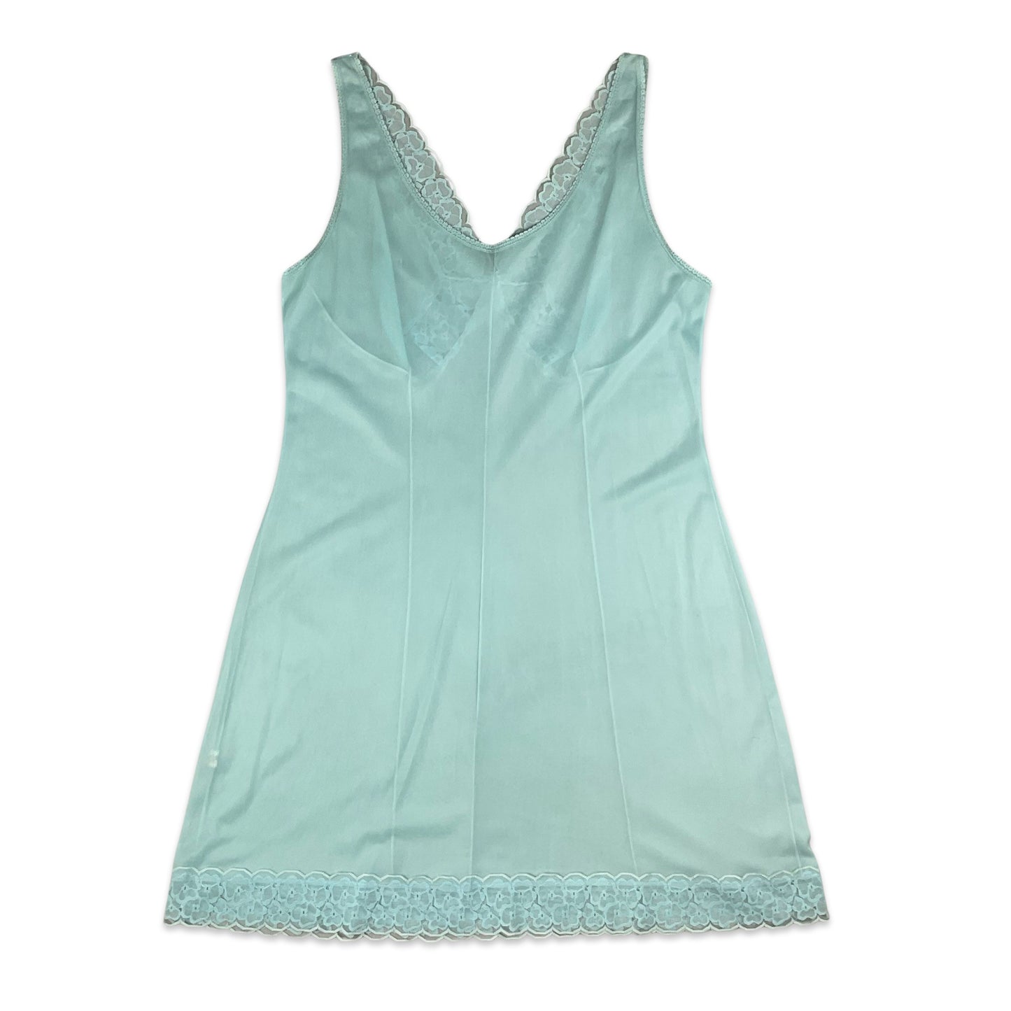 Vintage Baby Blue Slip Dress