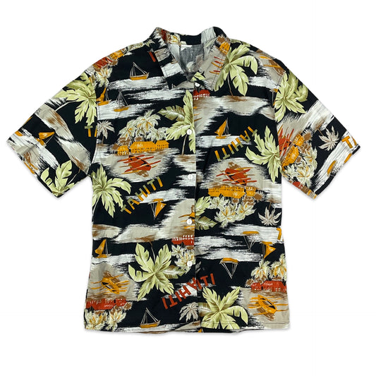 Vintage Hawaiian Short Sleeve Shirt XS S