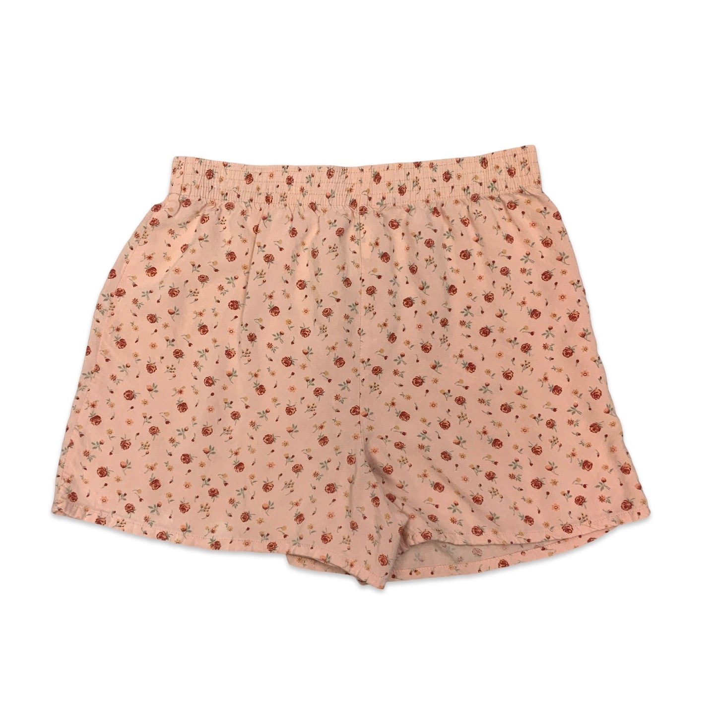 Vintage Pink Ditsy Floral Mini Skort 8 10