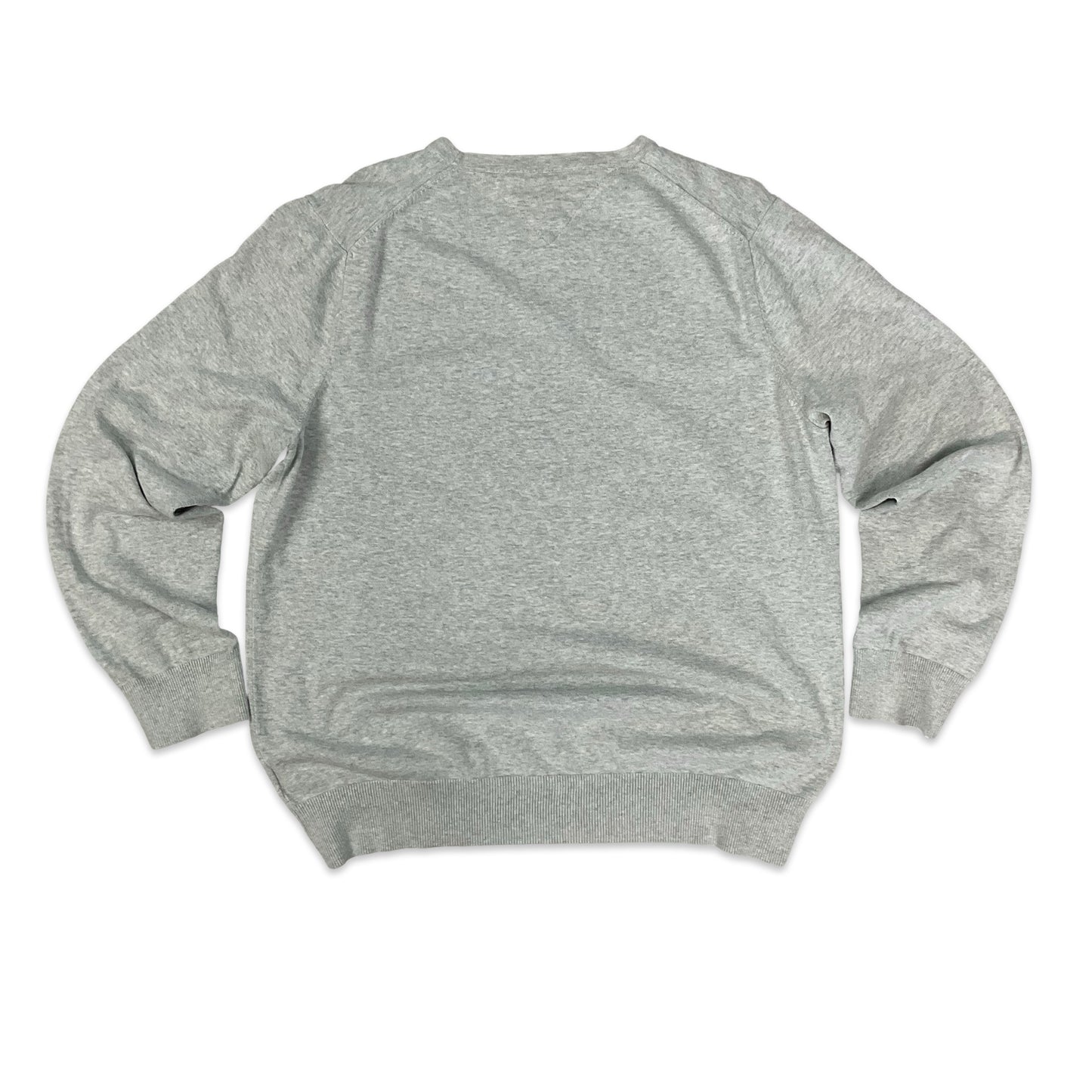 Tommy Hilfiger Grey Crew Neck Knit Sweatshirt XL