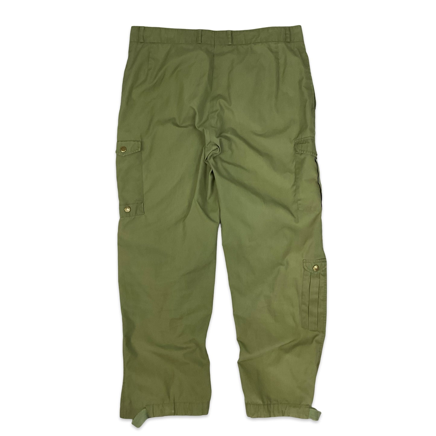 Vintage Fjallraven Green Cargo Trousers W38