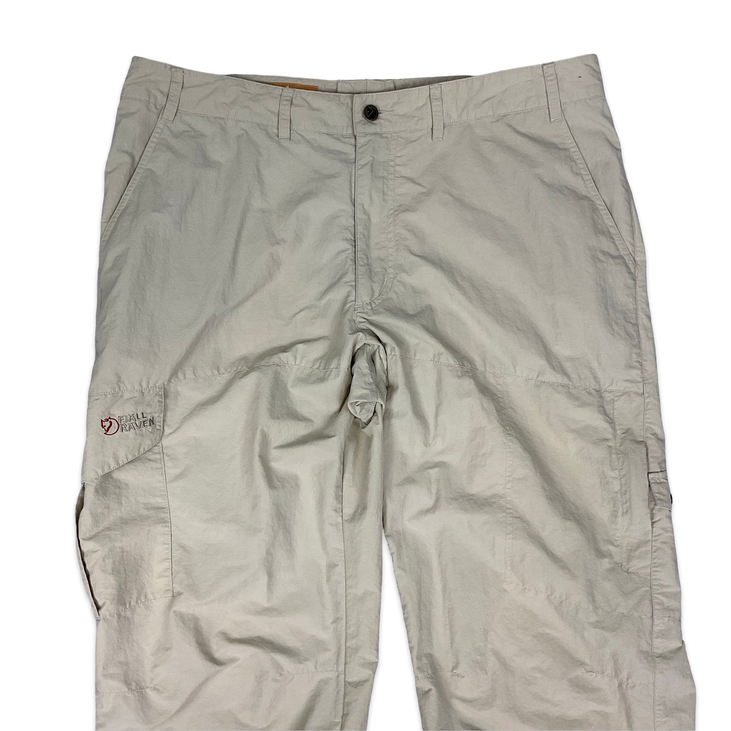 Fjallraven Beige Cargo Trousers  W38 L34